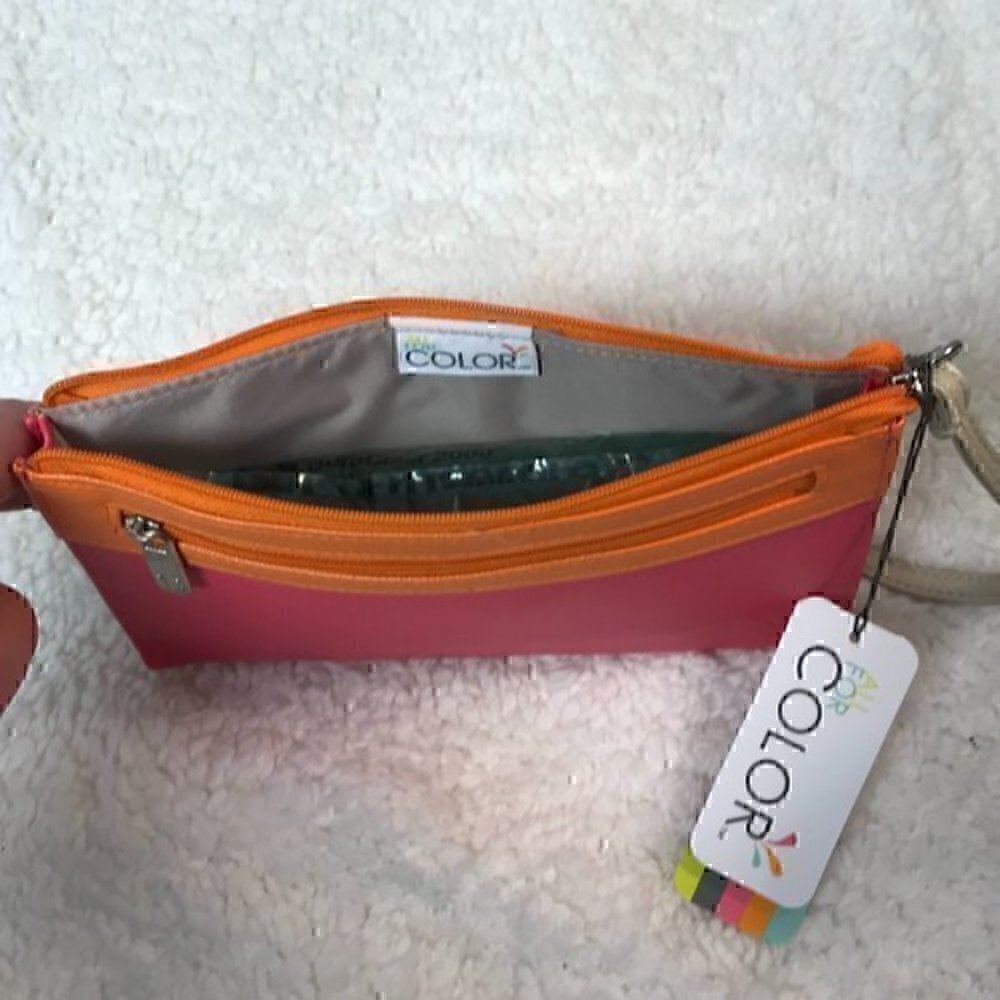 All For Color Wristlet Essentials Purse Bag - Picture 3 of 3